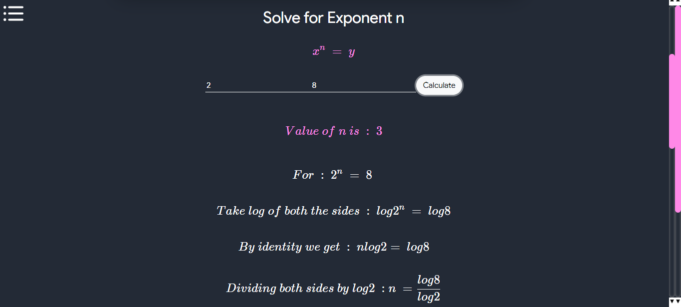 Exponent