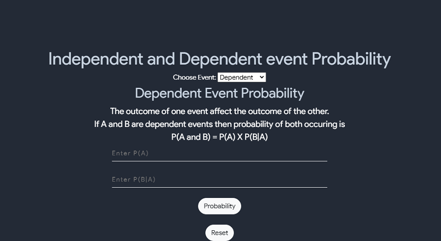 Probablity